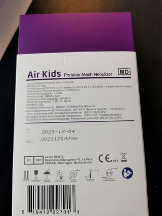 Aerosol portatile