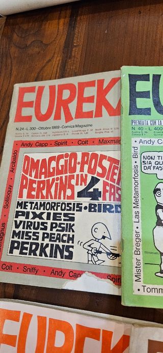 Set 9 fumetti Eureka da collezione
