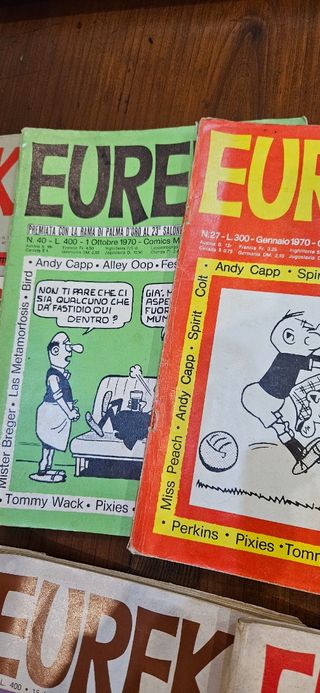 Set 9 fumetti Eureka da collezione