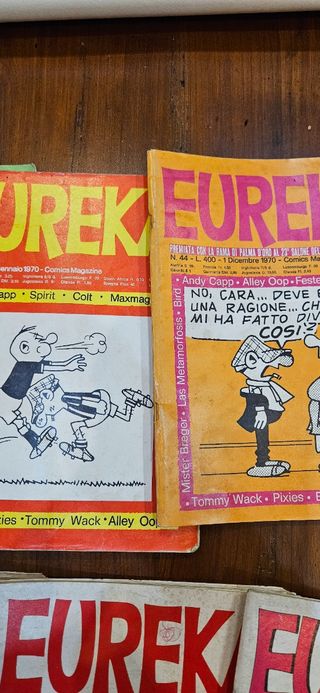 Set 9 fumetti Eureka da collezione