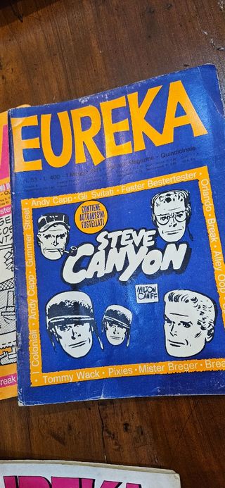 Set 9 fumetti Eureka da collezione