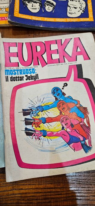 Set 9 fumetti Eureka da collezione