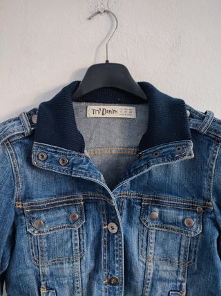 Cazadora vaquera Zara