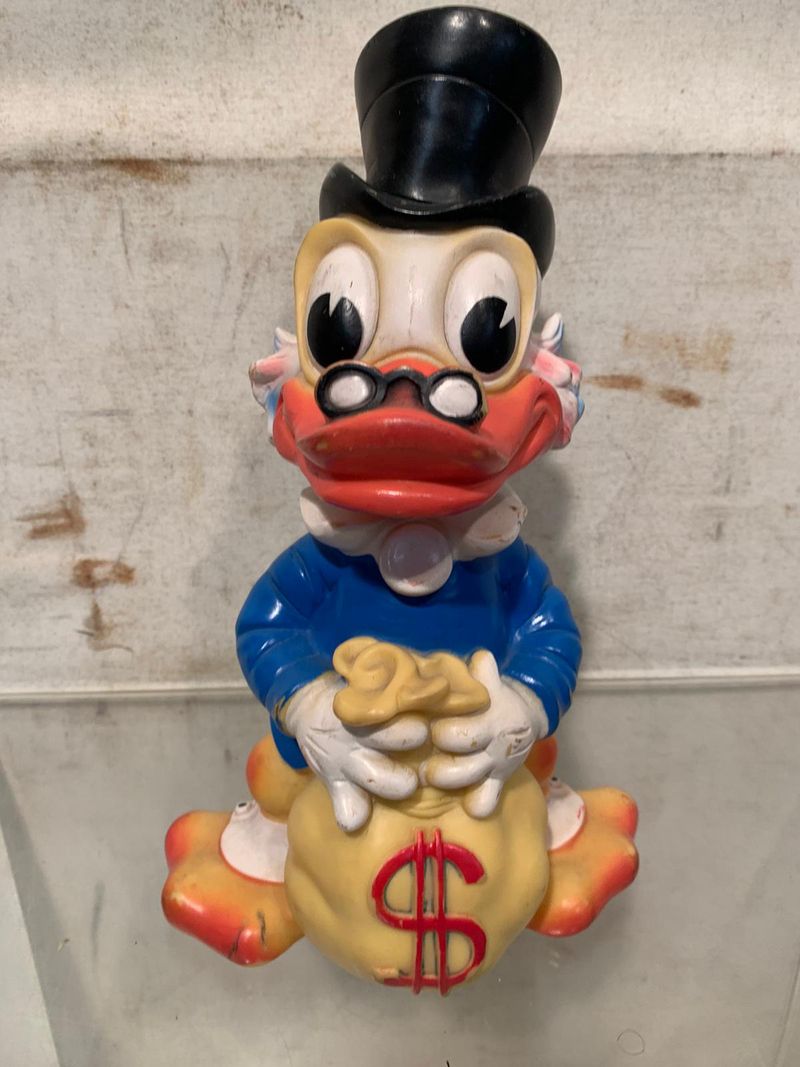 ZIO PAPERONE Walt Disney in gomma, SACCO DOLLARI di