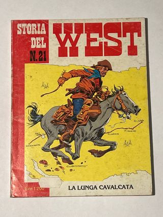 Storia del West - La lunga cavalcata - numero 21