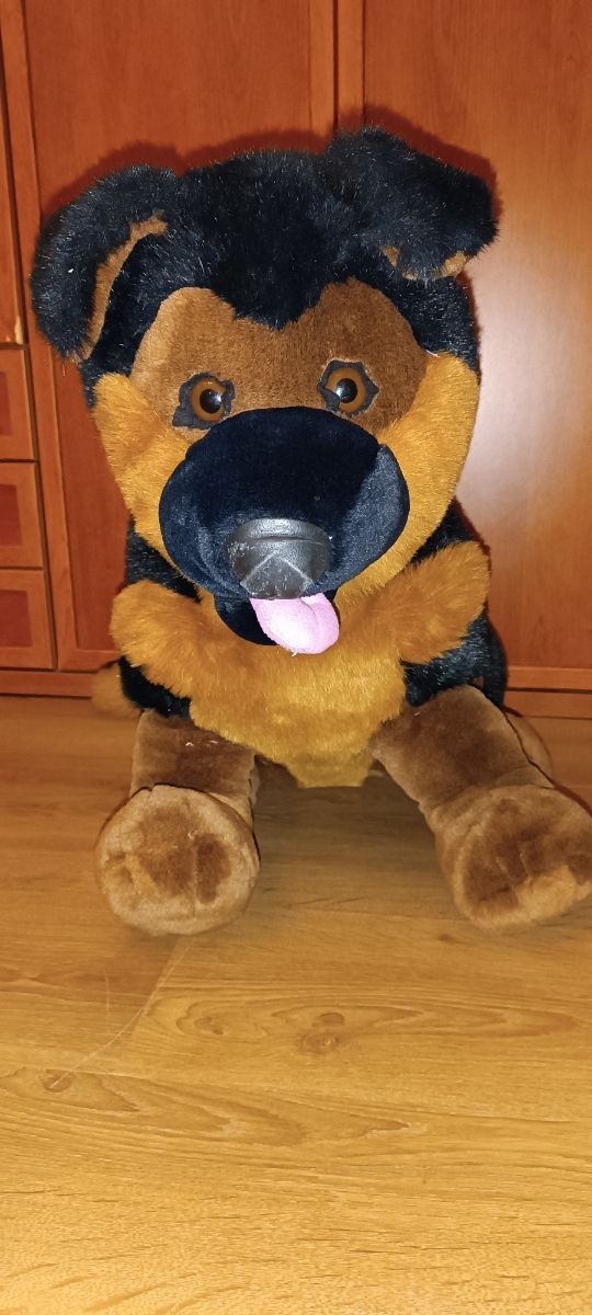 Peluche perro marca Dimasa años 80