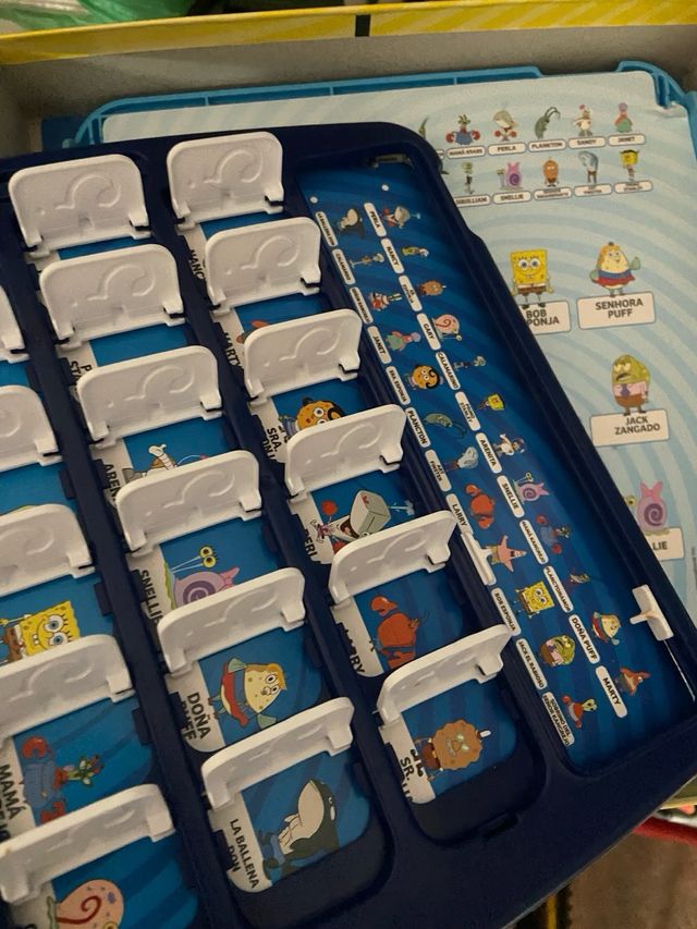 juego quien es quien bobsponja