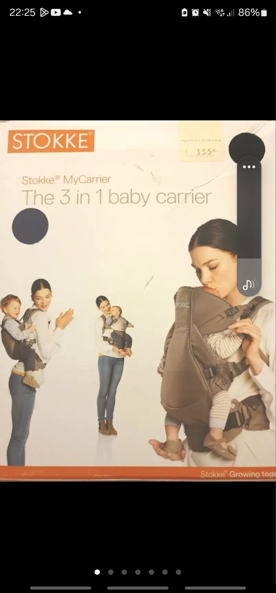 Mochila portabebé, porteo Stokke