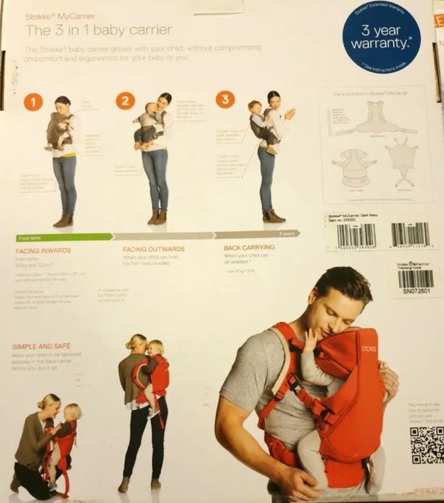 Mochila portabebé, porteo Stokke