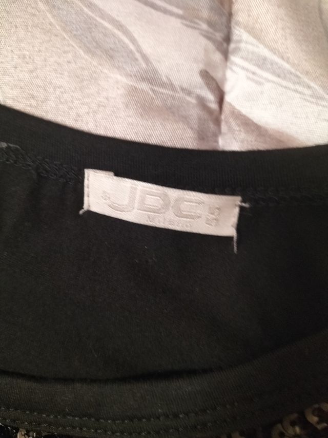 Canotta lunga Paillettes JDC