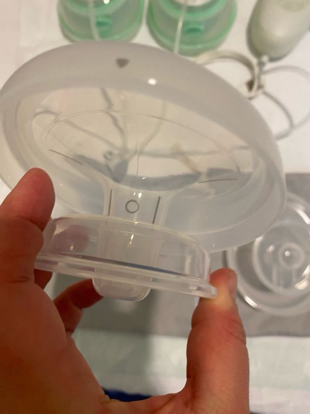 sacaleches elvie stride doble inalambrico nuevo