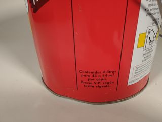 Pintura esmalte bote de 4 kilos 