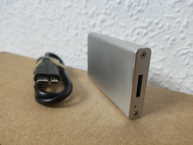 Disco SSD externo mSata 128GB USB3.0
