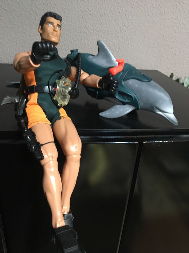 Accion Man Mision Marina 2002 con Delfin