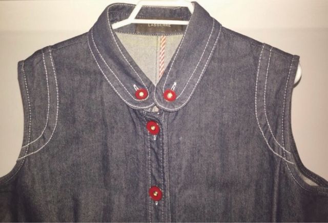 Vestido vaquero Lasserre.