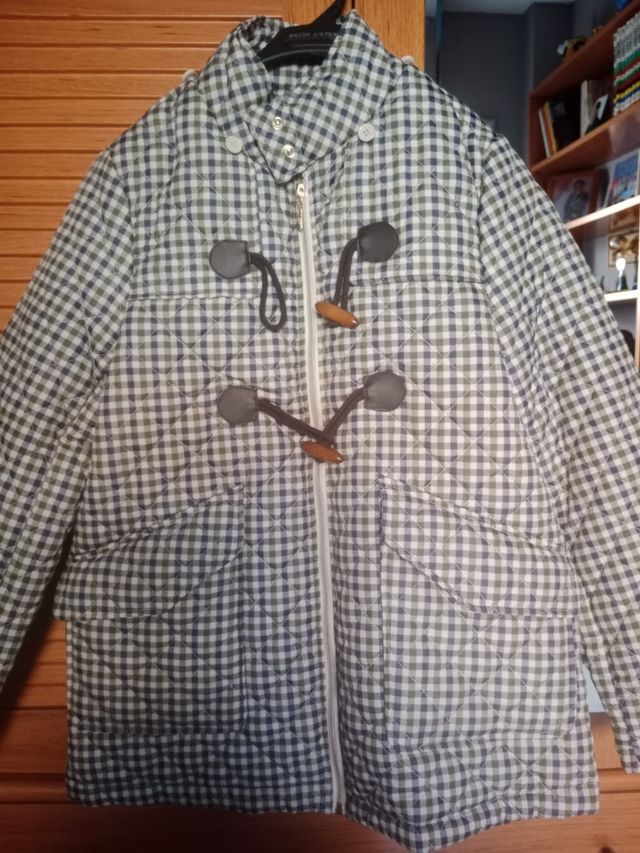 Chaqueta chaquetón mujer cuadros