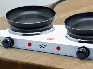 Cocina eléctrica doble