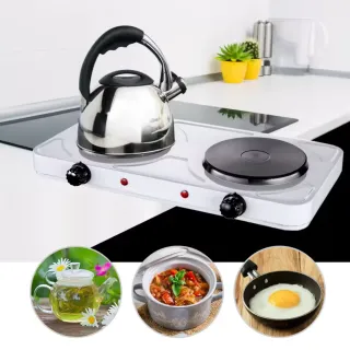 Cocina eléctrica doble
