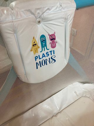 Parque de bebé plastymir plastimons curvo azul