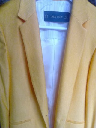 Chaqueta americana/blazer mujer M Zara