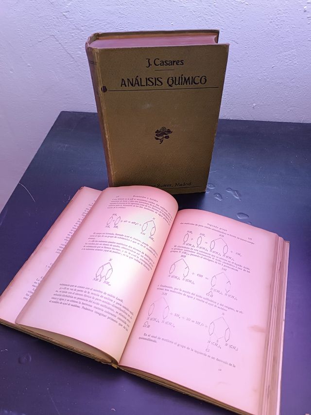 ANÁLISIS QUÍMICO (2 VOL) J. CASARES - AÑO 1913