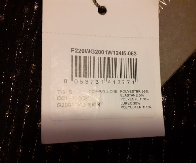 Gonna luccicante Fracomina