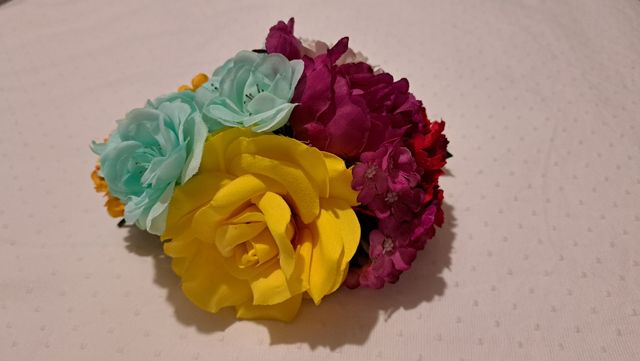 Tocado flamenca usado una única vez