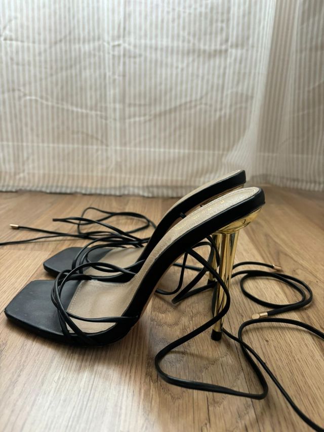 Sandalias tacon mujer