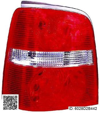 Piloto luz trasero izquierdo para vehícu 6028