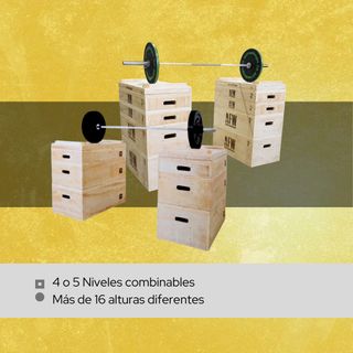 JERK BOXES AJUSTABLES ENTRENAMIENTO CROSSFIT 