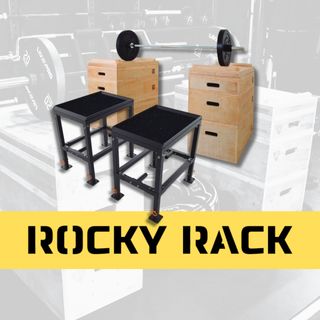 JERK BOXES AJUSTABLES ENTRENAMIENTO CROSSFIT 