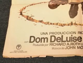 Cartel Cine 1977 EL HERMANO MÁS LISTO DE SHERLOCK