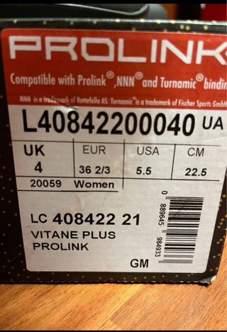 Botas Salomon Vintane Plus Ski de fondo