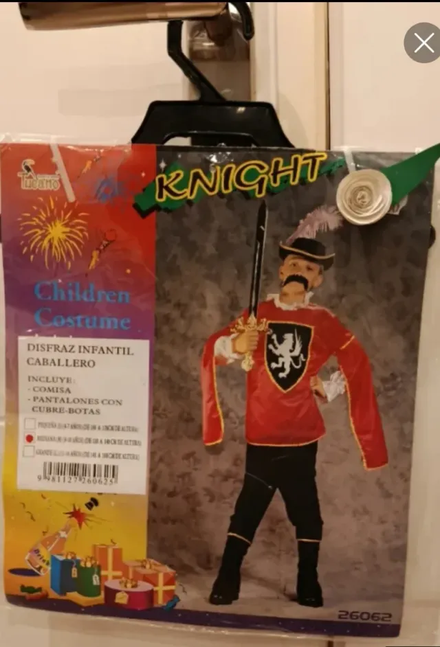 DISFRAZ / Halloween VARIOS 3 A 10 AÑOS