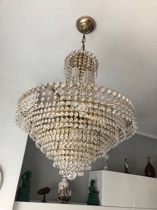 Lampara cristal de roca