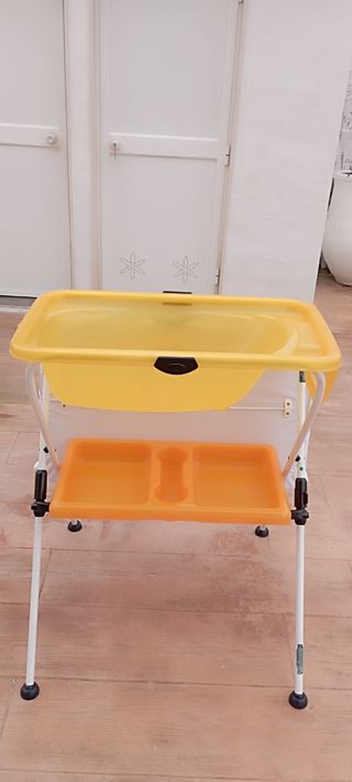 Bañera, cambiador bebé