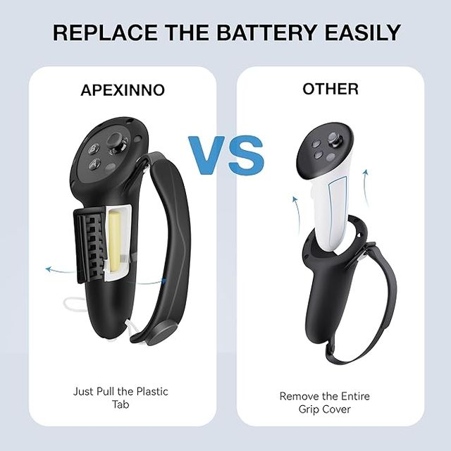 Cubierta empuñaduras Oculus Quest 3