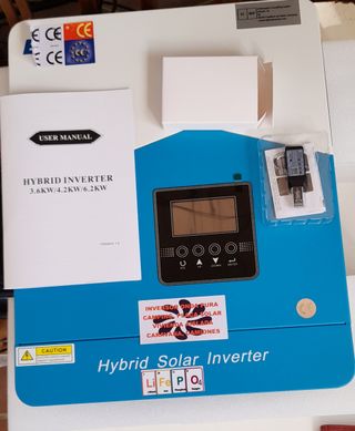INVERSOR ONDA PURA HIBRIDO 7 KW WIFI