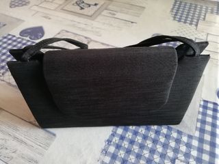 Bolso Cartera Fiesta Vestir Negro