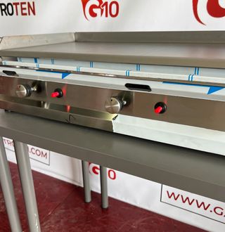 🔴 Planchas de Acero a Gas de 100 cm