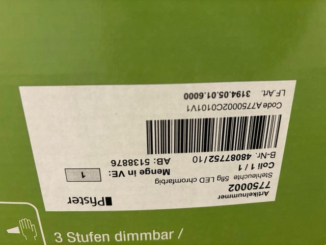 lampada da terra LEF