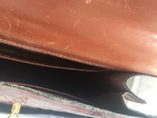 Bolso de cocodrilo auténtico