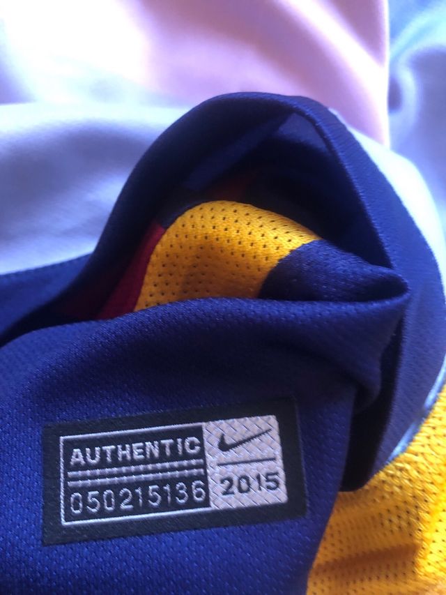 camiseta Messi Fc Barcelona firmada 14/15
