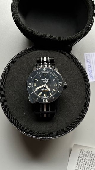 Swatch x Blancpain Ocean of Storms