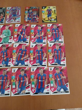 Cromos Barcelona adrenalyn 2023-24