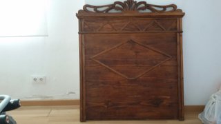 Se vende cabecero antiguo para cama de 90 cm