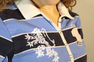 Camicetta vintage Nürburgring a righe