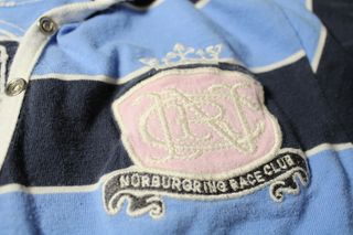 Camicetta vintage Nürburgring a righe