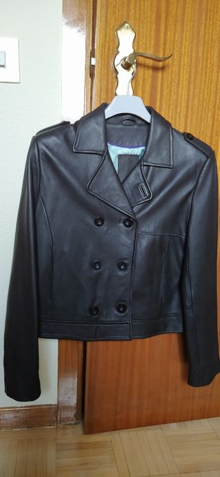 Cazadora chaqueta de piel