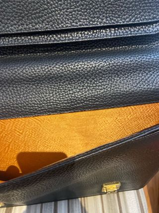 Maletin de piel autentica y portadocumentos